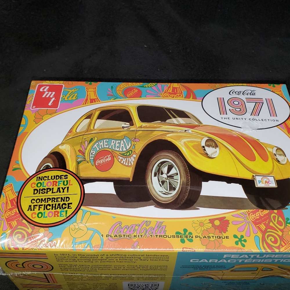 1971 VW Coca-Cola bug model kit